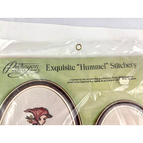 VTG 1975 Paragon Needlecraft Exquisite "Hummel" Stitchery Kit 0232 NEW - Picture 6 of 6